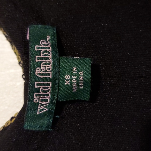 Wild Fable Ombré Rainbow Sequined Slip Dress with Spaghetti Straps Size XS - Picture 14 of 16